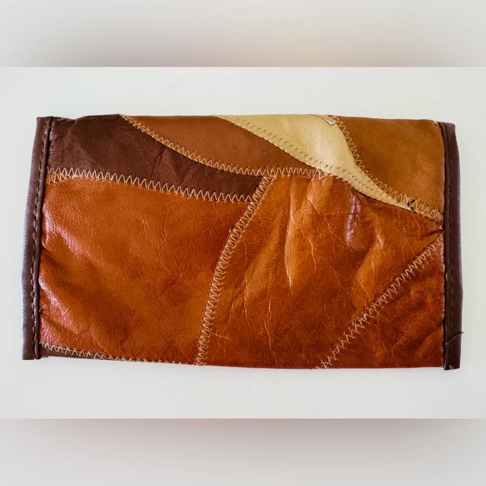 Vintage patchwork genuine